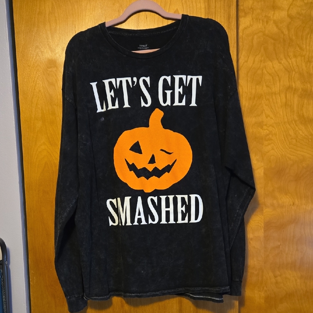 Charcoal Halloween Top